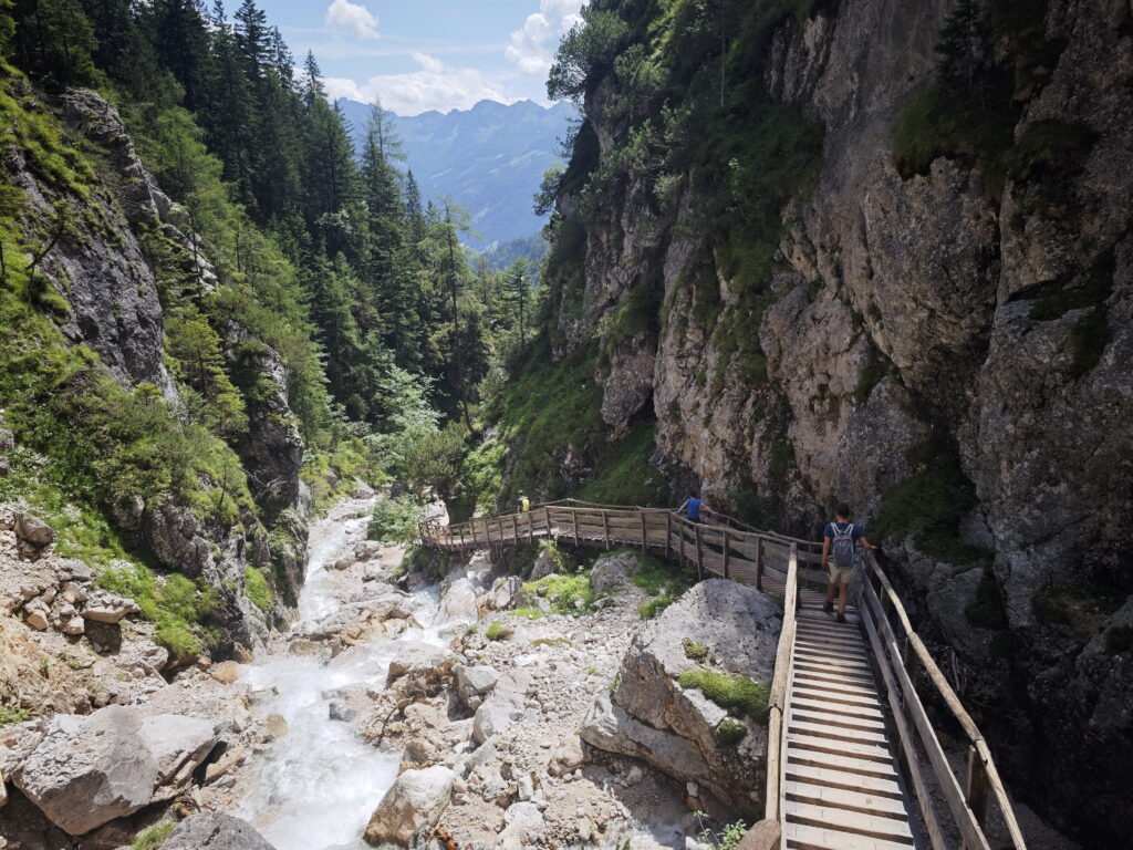 schöne Landschaften Österreich: Die Silberkarklamm